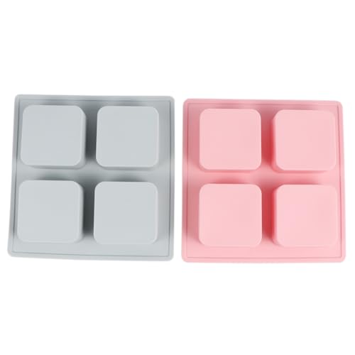 Sewroro 2 Stück Teiliges Fach Silikon Seifenform Flexible Lebensmittelechte DIY Seifen Gießform Quadratisch Bunt Blau für Handgemachte Seifen Kuchen Kerzen und Desserts Zuhause Sewroro 2 Stück Teiliges Fach Silikon Seifenform Flexible Lebensmittelechte DIY Seifen Gießform Quadratisch Bunt Blau für Handgemachte Seifen Kuchen Kerzen und Desserts Zuhause von Sewroro