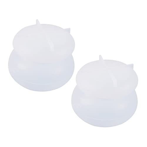 Sewroro 2 Stück Teiliges Silikonform für DIY Kosmetikbehälter Langlebige Kompakte Gießform Leicht zu Reinigen und Entformen für Kleine Aufbewahrungsgläser und Bastelprojekte Sewroro 2 Stück Teiliges Silikonform für DIY Kosmetikbehälter Langlebige Kompakte Gießform Leicht zu Reinigen und Entformen für Kleine Aufbewahrungsgläser und Bastelprojekte von Sewroro