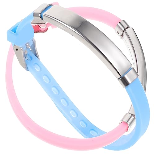 Sewroro 2 Stück Verlust Armband aus Leuchtendem Silikon Verstellbar Wasserfest Farbige Nachtlicht Armbänder Hellblau und Sicher für Geburtstagsgeschenk und Alltag Sewroro 2 Stück Verlust Armband aus Leuchtendem Silikon Verstellbar Wasserfest Farbige Nachtlicht Armbänder Hellblau und Sicher für Geburtstagsgeschenk und Alltag von Sewroro
