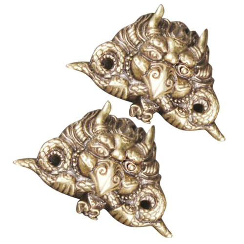 Sewroro 2 Stück Vintage Messingknöpfe Metall DIY Knöpfe für Kleidung Nähen Lederwaren Schmuckknöpfe Antik Geformt Kreative Schnallen und Dekorationen für Taschen und Bekleidung Sewroro 2 Stück Vintage Messingknöpfe Metall DIY Knöpfe für Kleidung Nähen Lederwaren Schmuckknöpfe Antik Geformt Kreative Schnallen und Dekorationen für Taschen und Bekleidung von Sewroro