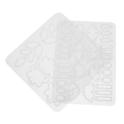 Sewroro 2 Stück Wolke Design Diy Schmuck Gießformen für Epoxidharz Wiederverwendbare Silikonmotive für Handgemachte und Persönliche Sammlungen von Sewroro