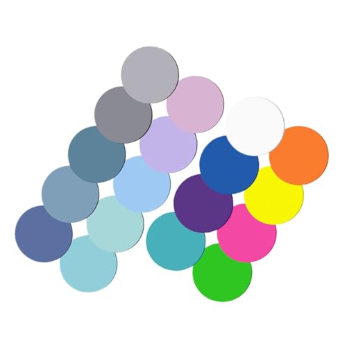 Sewroro 20 Blatt Runde Durchsichtige Haftnotizen Pet Selbstklebende Notizblätter Fluoreszierenden und Farben für Schule Büro und Zuhause Sewroro 20 Blatt Runde Durchsichtige Haftnotizen Pet Selbstklebende Notizblätter Fluoreszierenden und Farben für Schule Büro und Zuhause von Sewroro