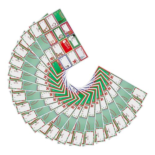 Sewroro 20 Blatt Weihnachtsaufkleber Feiertagsetiketten Kartenzubehör Sie Tag -Aufkleber Urlaubsgeschenk-Tags Geschenketiketten Verpackungsetiketten Aufkleber aus Kupferpapier Sewroro 20 Blatt Weihnachtsaufkleber Feiertagsetiketten Kartenzubehör Sie Tag -Aufkleber Urlaubsgeschenk-Tags Geschenketiketten Verpackungsetiketten Aufkleber aus Kupferpapier von Sewroro