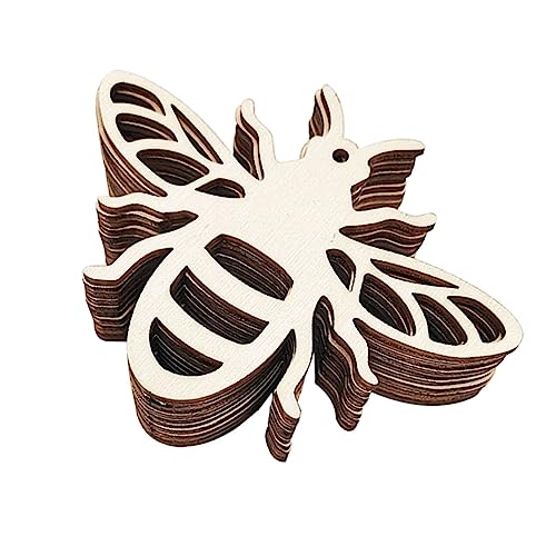 Sewroro Ausgehöhlter Bienenanhänger Aus Holz Bienenornamente Bienenförmiges Für Den Garten Sewroro Ausgehöhlter Bienenanhänger Aus Holz Bienenornamente Bienenförmiges Für Den Garten von Sewroro