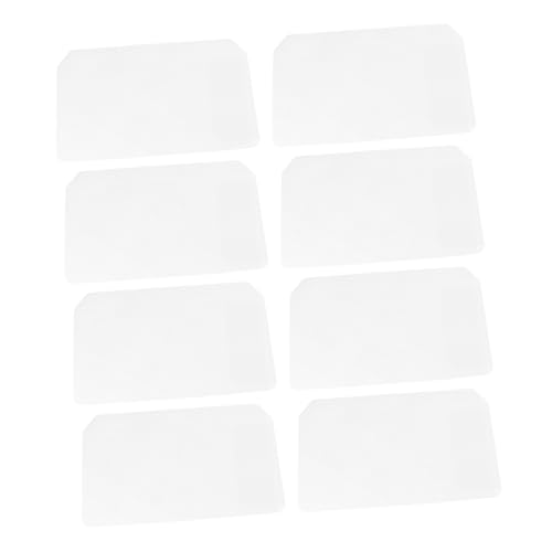 Sewroro 20 Stück Durchlochung Klare PP Sammelmappen mit Deckel Schutzlasche Leichte Dokumenten Fotoschutzhüllen Organizer für Fotoalben Scrapbooking und Bastelbedarf von Sewroro