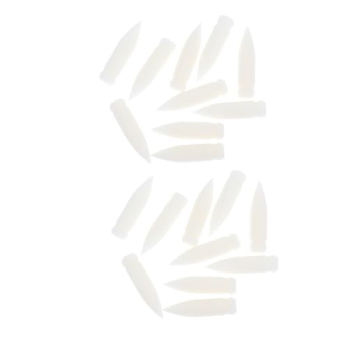 Sewroro 20 Stück Nylon Brush Tip Ersatzspitzen für Acrylmarker Kompatibel mit Marker Stiften Einfach zu Wechseln für Zeichnungen und Schreibprojekte Vielseitig Einsetzbar von Sewroro