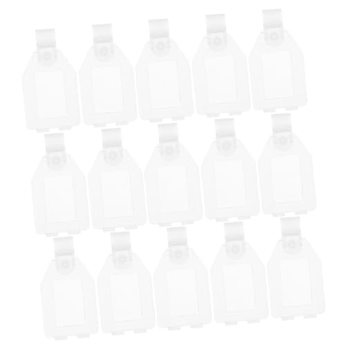 Sewroro 20 Stück Preisschilder Halter aus Kunststoff Langlebige Etikettenhalter für Supermarkt und Geschäft für Displays und Lagerorganisation von Sewroro