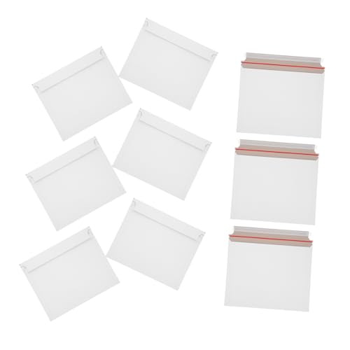 Sewroro 20 Stück Selbstklebende Versandtaschen aus Karton Wasserfeste Briefumschläge für Dokumente Fotos und Kleine für Büro und Persönliche Nutzung von Sewroro