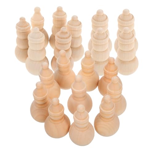 Sewroro 20 Stück Teiliges DIY Holz Schneemann Unbemalt Stabile Holzfiguren Bemalbare Weihnachtsdeko für Kreative Bastelidee Fördert Fantasie und Familienzusammenhalt Sewroro 20 Stück Teiliges DIY Holz Schneemann Unbemalt Stabile Holzfiguren Bemalbare Weihnachtsdeko für Kreative Bastelidee Fördert Fantasie und Familienzusammenhalt von Sewroro