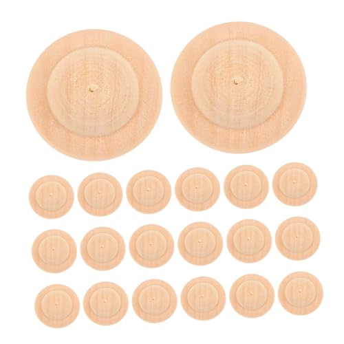Sewroro 20 Stück Teiliges DIY Holzpuppen hut Unbemalt Kreative Bastel kappen für Fördert Künstlerischen Ausdruck Leicht für Gruppenaktivitäten Handliche Holzfiguren hüte Sewroro 20 Stück Teiliges DIY Holzpuppen hut Unbemalt Kreative Bastel kappen für Fördert Künstlerischen Ausdruck Leicht für Gruppenaktivitäten Handliche Holzfiguren hüte von Sewroro