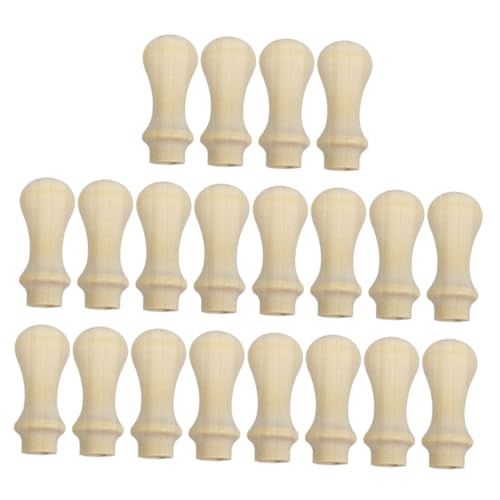 Sewroro 20 Stück Teiliges Holzstempelgriff Ergonomisch Geformt Einfache Montage Vielseitig als Ersatzgriff für Wachssiegelstempel Komfortabel und Langlebig Geeignet für Briefe und Sewroro 20 Stück Teiliges Holzstempelgriff Ergonomisch Geformt Einfache Montage Vielseitig als Ersatzgriff für Wachssiegelstempel Komfortabel und Langlebig Geeignet für Briefe und von Sewroro