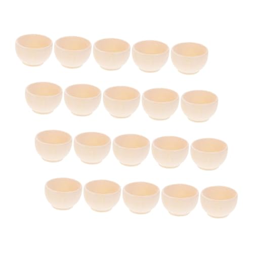 Sewroro 20 Stück Teiliges Kleine Holzschalen zum Bemalen Unlackierte DIY Holzschalen mit Glatten Kanten Kreative Holzschüssel für Bastelarbeiten Dekorationen Schul und Freizeitgestaltung Sewroro 20 Stück Teiliges Kleine Holzschalen zum Bemalen Unlackierte DIY Holzschalen mit Glatten Kanten Kreative Holzschüssel für Bastelarbeiten Dekorationen Schul und Freizeitgestaltung von Sewroro