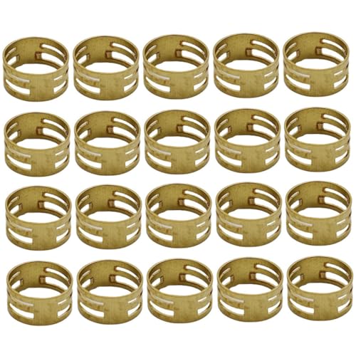 Sewroro 20 Stück Teiliges Kupfer Jump Ring Öffner Schließer Schmuckwerkzeug für DIY Schmuckherstellung Langlebig Leicht Kompakt zum Öffnen und Schließen von Binderingen für Bastelprojekte Sewroro 20 Stück Teiliges Kupfer Jump Ring Öffner Schließer Schmuckwerkzeug für DIY Schmuckherstellung Langlebig Leicht Kompakt zum Öffnen und Schließen von Binderingen für Bastelprojekte von Sewroro
