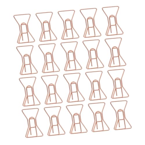 Sewroro 20 Stück Teiliges Metall Büroklammer Bowtie Design Dekorative Aktenklammern und Lesezeichen Kleine Kreative Clips für Dokumente Notizen Fotos für Büro und Schule Sewroro 20 Stück Teiliges Metall Büroklammer Bowtie Design Dekorative Aktenklammern und Lesezeichen Kleine Kreative Clips für Dokumente Notizen Fotos für Büro und Schule von Sewroro