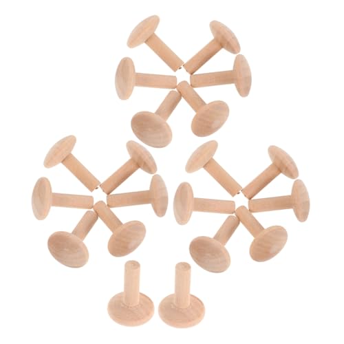 Sewroro 20 Stück Teiliges T Förmige Holz Dübel aus Naturholz Kleine Steckdübel für Möbelreparatur Vielseitige Holzstäbe für DIY Bastelarbeiten Kindersichere Holzstifte für Kreative Sewroro 20 Stück Teiliges T Förmige Holz Dübel aus Naturholz Kleine Steckdübel für Möbelreparatur Vielseitige Holzstäbe für DIY Bastelarbeiten Kindersichere Holzstifte für Kreative von Sewroro