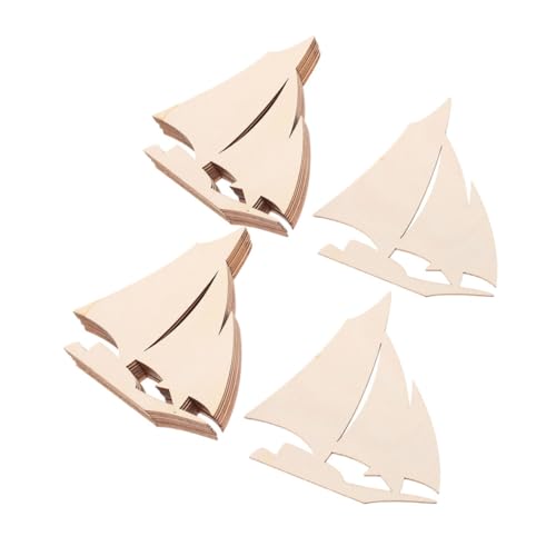 Sewroro 20 Stück Teiliges Unvollendete Holz Segelboote Diy Nautische Bastelprojekte für Sommerdekorationen Kreative Holzscheiben für Erwachsene für Ozeanpartys und Heimdekoration Sewroro 20 Stück Teiliges Unvollendete Holz Segelboote Diy Nautische Bastelprojekte für Sommerdekorationen Kreative Holzscheiben für Erwachsene für Ozeanpartys und Heimdekoration von Sewroro