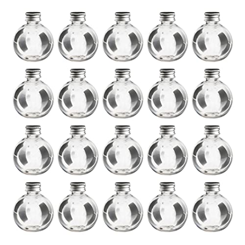 Sewroro 20 Stücke 150 Ml Transparente Birne Flasche Durchsichtige Plastikflasche Runde Birne Form Befüllbare Glühbirne Behälter Schraubverschluss Leere (Zufällige Sewroro 20 Stücke 150 Ml Transparente Birne Flasche Durchsichtige Plastikflasche Runde Birne Form Befüllbare Glühbirne Behälter Schraubverschluss Leere (Zufällige von Sewroro