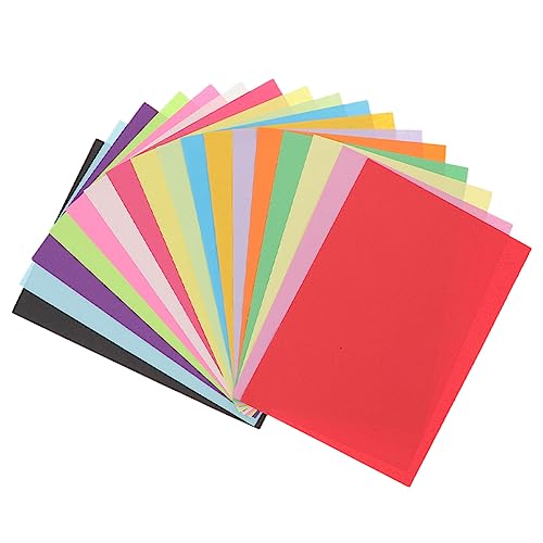 Sewroro 200 Blatt Origami Bastelpapier Farbiges Scrapbook Papier Farben für DIY Handwerk Faltpapier für Papierblumen Scrapbooking Papierbasteln und Dekoration Reißfest und Formstabil von Sewroro