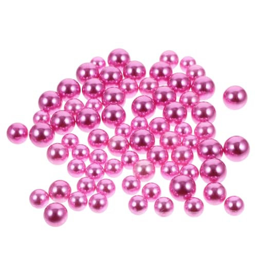 Sewroro 200 Stück Abs Fake Pearl No Hole Faux Pearls Perlen Mix DIY Schmuckherstellung Bastelperlen für Armbänder Halsketten Dekoration Rosa Sewroro 200 Stück Abs Fake Pearl No Hole Faux Pearls Perlen Mix DIY Schmuckherstellung Bastelperlen für Armbänder Halsketten Dekoration Rosa von Sewroro