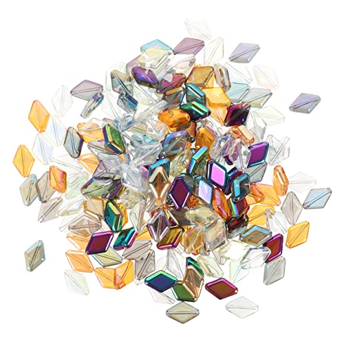 Sewroro 200 Stück Facettierte Glasperlen mit Mittlerem Bunte DIY Schmuckperlen für Armband und Halskettenherstellung Handgefertigte Bastelperlen für Kreative Schmuckgestaltung Sewroro 200 Stück Facettierte Glasperlen mit Mittlerem Bunte DIY Schmuckperlen für Armband und Halskettenherstellung Handgefertigte Bastelperlen für Kreative Schmuckgestaltung von Sewroro