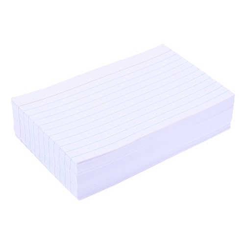 Sewroro 200 Stück Kleine Liniert Notizkarten Praktische Karteikarten Schreiben Tragbare Lernkarten für Studenten Hochwertiges Papier Amerikanisches Design Vokabeln Lernen Sewroro 200 Stück Kleine Liniert Notizkarten Praktische Karteikarten Schreiben Tragbare Lernkarten für Studenten Hochwertiges Papier Amerikanisches Design Vokabeln Lernen von Sewroro