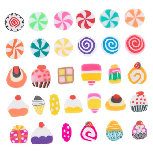Sewroro 200 Stück Polymer Clay Spacer Beads Bunte Früchte und Designs für DIY Schmuck Armbänder und Kreative Bastelprojekte Sewroro 200 Stück Polymer Clay Spacer Beads Bunte Früchte und Designs für DIY Schmuck Armbänder und Kreative Bastelprojekte von Sewroro