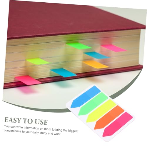 Sewroro 2000 Blatt Praktische Multi funktion Haftnotizen Portable Selbstklebende Seitenmarker Leichte Vielseitige Buch Dokumenten tabs für Schule Büro und Zuhause Beschreibbar Handlich von Sewroro