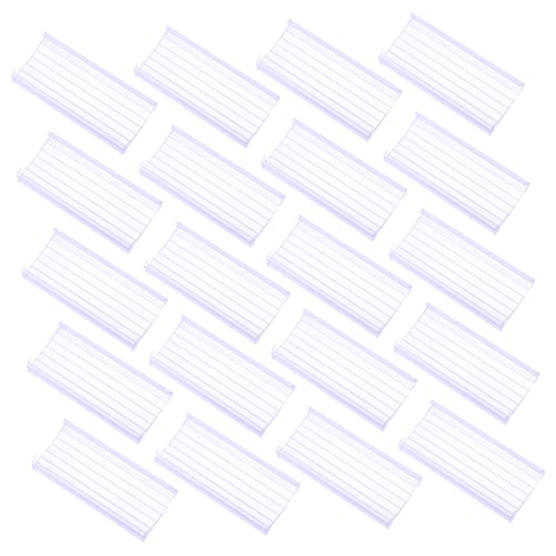 Sewroro 20stücke Pvc Preisetikettenhalter Transparente Etikettenhalter Für Supermärkte Und Einzelhandel Installieren Robust Für Preisanzeigen Sewroro 20stücke Pvc Preisetikettenhalter Transparente Etikettenhalter Für Supermärkte Und Einzelhandel Installieren Robust Für Preisanzeigen von Sewroro
