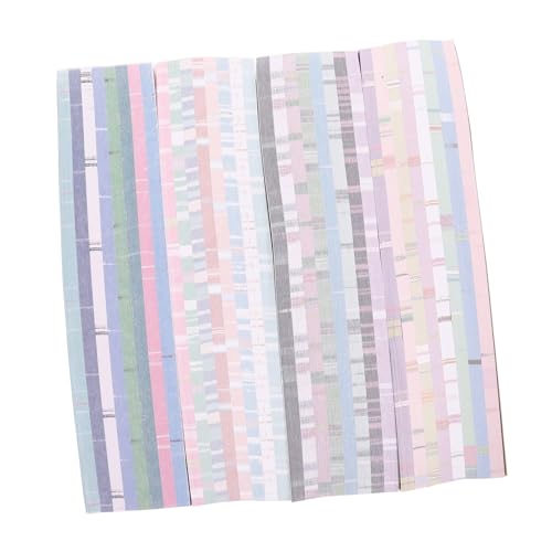 Sewroro 2160stücke Origami Papierstreifen Bunte Faltpapier-streifen Für Sterne Bastelprojekte Dekoration Und Schulunterricht Für Kreative -ideen Und Handarbeiten Sewroro 2160stücke Origami Papierstreifen Bunte Faltpapier-streifen Für Sterne Bastelprojekte Dekoration Und Schulunterricht Für Kreative -ideen Und Handarbeiten von Sewroro