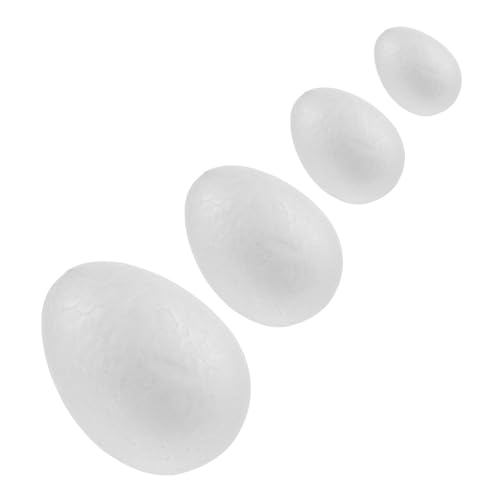 Sewroro 24 Stück Eierfüller Bemalte Eier Eier Bemalen Eierspielzeug Für Mädchen Mini Eier Künstliche Eier Voraktivitäten Gefüllte Eierablage Jungen Topper Gesprenkelte von Sewroro
