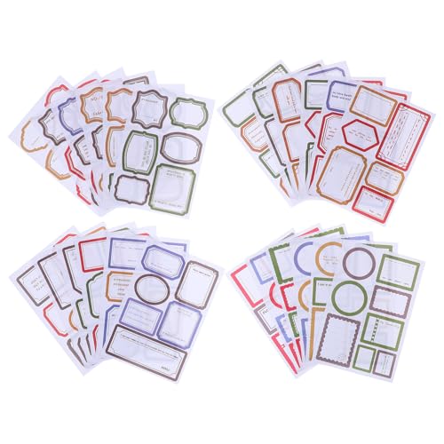 Sewroro 24 Stück Teiliges Retro Haftnotizen für Scrapbooking und Diy Kunstprojekte Portable Lesezeichen Verschiedenen Designs Süßes Büromaterial für Schule und Büro von Sewroro
