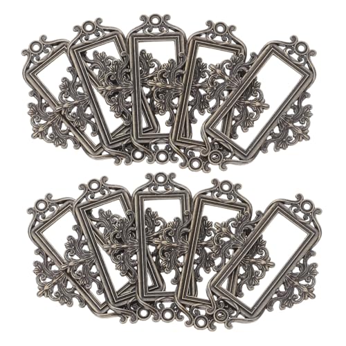 Sewroro 24 Stück Teiliges Vintage Metall Etikettenhalter Robuster Retro Label Rahmen für Schubladen Akten Schränke Vielseitiger Organizer Kartenhalter mit Antikem Dekor für Büro und Sewroro 24 Stück Teiliges Vintage Metall Etikettenhalter Robuster Retro Label Rahmen für Schubladen Akten Schränke Vielseitiger Organizer Kartenhalter mit Antikem Dekor für Büro und von Sewroro