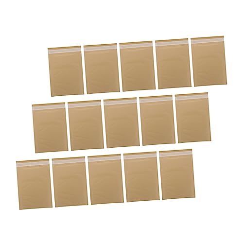 Sewroro 25 Stück Verpackungsbeutel aus Kraftpapier luftpolstertasche luftpolsterbeutel Paket Versandtaschen für den Postversand Spender briefumschläge Bubble Mailer für den Versand Sport von Sewroro