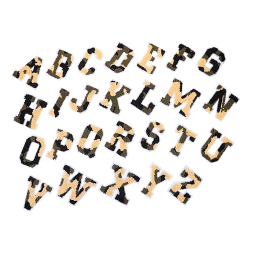 Sewroro 26 Stück Teiliges Bunte Buchstaben Aufnäher zum Aufbügeln Große Bestickte Iron Letter Patches Strapazierfähige Kleidung Dekoration für DIY Mode Taschen Schuhe und Accessoires Sewroro 26 Stück Teiliges Bunte Buchstaben Aufnäher zum Aufbügeln Große Bestickte Iron Letter Patches Strapazierfähige Kleidung Dekoration für DIY Mode Taschen Schuhe und Accessoires von Sewroro