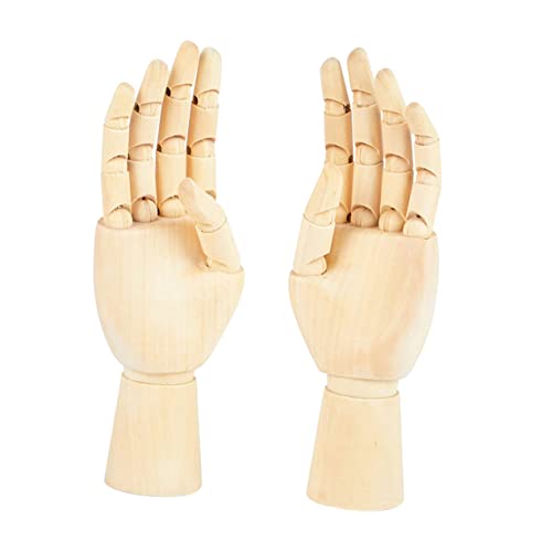 Sewroro 2stücke Hand Modell Bewegliche Puppenhand Für Zeichnen Und Skizzieren Linke Und Rechte Hand Zubehör Für Künstler Und Dekoration Sewroro 2stücke Hand Modell Bewegliche Puppenhand Für Zeichnen Und Skizzieren Linke Und Rechte Hand Zubehör Für Künstler Und Dekoration von Sewroro