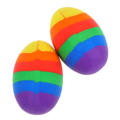 Sewroro 2stücke Süße Mini-radiergummis Osterei-form Für Ostern Schulbelohnungen Und Bürobedarf Robuste Und Effektive Radierer Für Junge Mädchen Und Erwachsene Praktisches von Sewroro