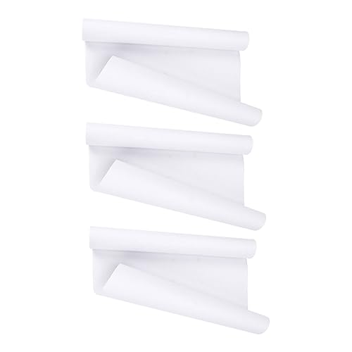 Sewroro 3 Rollen Weiße Papierrollen zum Malen und Zeichnen Glatte Oberfläche Stabile Qualität für Diy Kritzel und Bastelprojekte Vielseitig für Stifte Farben und Marker Sewroro 3 Rollen Weiße Papierrollen zum Malen und Zeichnen Glatte Oberfläche Stabile Qualität für Diy Kritzel und Bastelprojekte Vielseitig für Stifte Farben und Marker von Sewroro