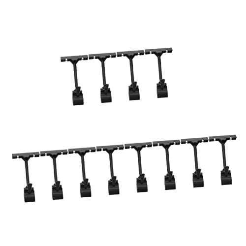 Sewroro 3 Sätze Kunststoff Preisschild Clips Robuste Werbeanzeige Halter Für Namensschilder Und Preisetiketten Für Supermärkte Und Geschäfte Schwarz 4 Stück * 3 Sewroro 3 Sätze Kunststoff Preisschild Clips Robuste Werbeanzeige Halter Für Namensschilder Und Preisetiketten Für Supermärkte Und Geschäfte Schwarz 4 Stück * 3 von Sewroro