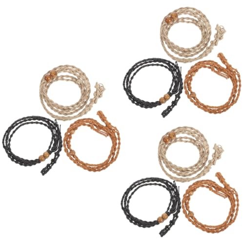 Sewroro 3 Sätze Verstellbare Teilig Netz Kettenanhänger Leichter Kristallsteinhalter Geflochtene Wachsband Halskette Für Damen Diy Schmuck Mit Leerem Steinhalter Langlebig Und 3 Stücke * 3 Sewroro 3 Sätze Verstellbare Teilig Netz Kettenanhänger Leichter Kristallsteinhalter Geflochtene Wachsband Halskette Für Damen Diy Schmuck Mit Leerem Steinhalter Langlebig Und 3 Stücke * 3 von Sewroro