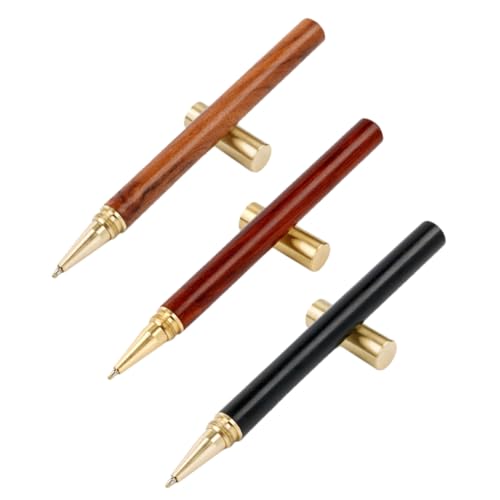 Sewroro 3 Stück Kugelschreiber mit Holzgriff Langlebig Ergonomisch für Bürobedarf Tägliches Schreiben Business Sewroro 3 Stück Kugelschreiber mit Holzgriff Langlebig Ergonomisch für Bürobedarf Tägliches Schreiben Business von Sewroro