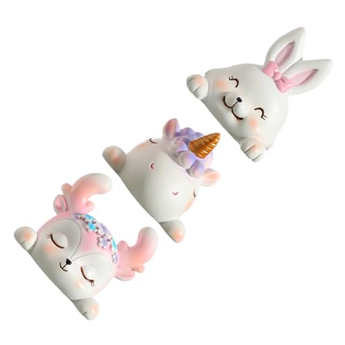 Sewroro 3 Stück Niedliche Resin Notizhalter mit Einhorn und Kaninchenmotiv Stabile Desktop Foto Clips Vielseitige Memo Klammern für Büro Schule und Zuhause Sewroro 3 Stück Niedliche Resin Notizhalter mit Einhorn und Kaninchenmotiv Stabile Desktop Foto Clips Vielseitige Memo Klammern für Büro Schule und Zuhause von Sewroro