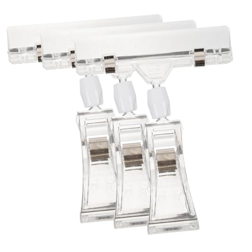Sewroro 3 Stück Preismarkierungs Clips für Supermärkte Transparente Schilderhalter für und Ausstellungen Einfach zu Justieren für Verkaufsanzeigen und Merchandise Darstellungen Sewroro 3 Stück Preismarkierungs Clips für Supermärkte Transparente Schilderhalter für und Ausstellungen Einfach zu Justieren für Verkaufsanzeigen und Merchandise Darstellungen von Sewroro