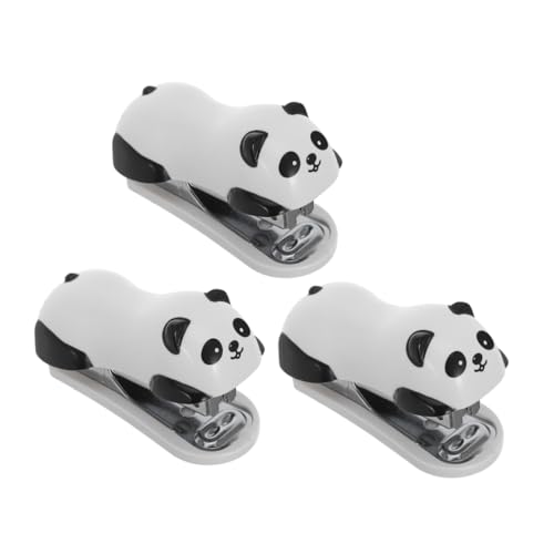 Sewroro 3 Stück Teiliges Set Mini Panda Handhefter Tragbarer Hefter für Büro Schule und Zuhause mit Integriertem Klammerentferner für Lehrer Sewroro 3 Stück Teiliges Set Mini Panda Handhefter Tragbarer Hefter für Büro Schule und Zuhause mit Integriertem Klammerentferner für Lehrer von Sewroro