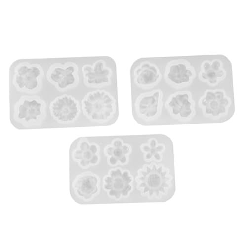 Sewroro 3 Stück Teiliges Silikon Gießformen Blumenform DIY für Seifenherstellung und Dekoration Langlebig Vielseitig für Bastelprojekte Geschenke für Familie und Bekannte Sewroro 3 Stück Teiliges Silikon Gießformen Blumenform DIY für Seifenherstellung und Dekoration Langlebig Vielseitig für Bastelprojekte Geschenke für Familie und Bekannte von Sewroro