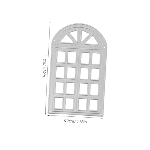 Sewroro 3 Stück Teiliges Stanzform aus Langlebigem Kohlenstoffstahl Präzise Hausformen für Scrapbooking Kartengestaltung und Kreative Papierbasteleien Scharfe Stanzschablonen für DIY von Sewroro