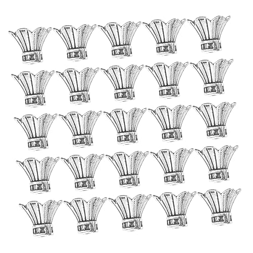 Sewroro 30 Stück Teiliges DIY Schmuckzubehör Olivgrüne Legierung Perlenkappen Retro Armband Bastelperlen für Halsketten Ohrringe und Schmuckherstellung Sewroro 30 Stück Teiliges DIY Schmuckzubehör Olivgrüne Legierung Perlenkappen Retro Armband Bastelperlen für Halsketten Ohrringe und Schmuckherstellung von Sewroro