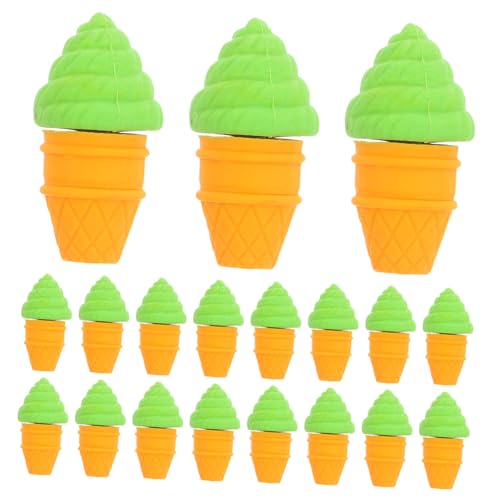 Sewroro 30 Stück Teiliges Eiscreme Radiergummis für Süßes Sommerdesign Mini Food Formen Schulbedarf für Klassenpreise und Party Niedliche Cartoon Radierer Sewroro 30 Stück Teiliges Eiscreme Radiergummis für Süßes Sommerdesign Mini Food Formen Schulbedarf für Klassenpreise und Party Niedliche Cartoon Radierer von Sewroro