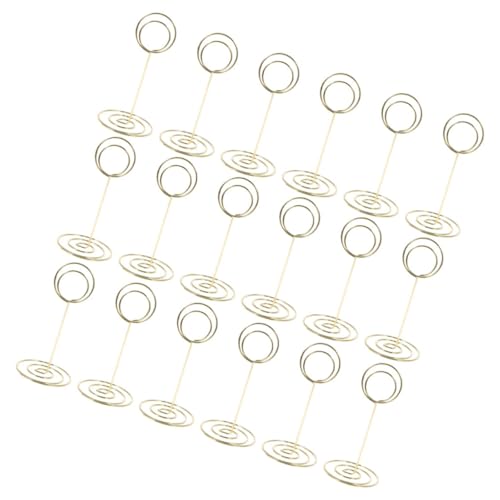 Sewroro 30 Stück Teiliges Goldfarbener Memo Clip Halter Runde Tischkartenhalter Stabile Fotoclips für Büro Zuhause Schule Vielseitig Einsetzbar als Dekorativer und Platzkartenhalter Sewroro 30 Stück Teiliges Goldfarbener Memo Clip Halter Runde Tischkartenhalter Stabile Fotoclips für Büro Zuhause Schule Vielseitig Einsetzbar als Dekorativer und Platzkartenhalter von Sewroro
