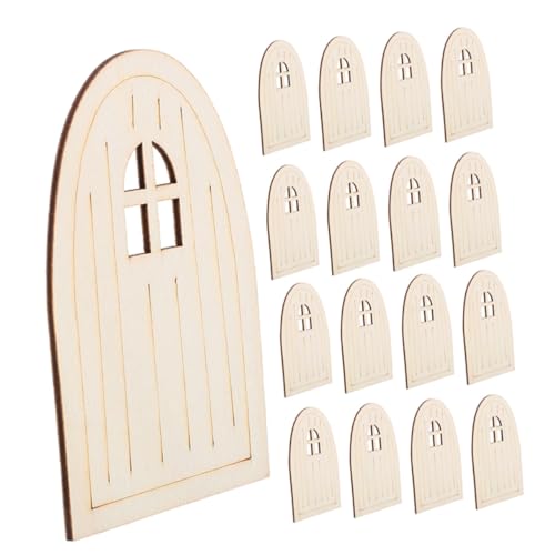 Sewroro 30 Stück Teiliges Unbemalte Holz Feentüren zum Bemalen Realistische Miniatur elfentüren aus Holz für DIY Weihnachtsbasteln Kreative Garten Wohnraumdekoration Sewroro 30 Stück Teiliges Unbemalte Holz Feentüren zum Bemalen Realistische Miniatur elfentüren aus Holz für DIY Weihnachtsbasteln Kreative Garten Wohnraumdekoration von Sewroro