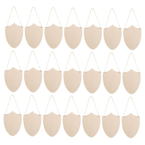 Sewroro 30 Stück Unfertige Holzschild Formen Diy Bastelmaterialien Blanko Holzschnitt für Malerei und Dekoration für Kreative Projekte und Familienaktivitäten Sewroro 30 Stück Unfertige Holzschild Formen Diy Bastelmaterialien Blanko Holzschnitt für Malerei und Dekoration für Kreative Projekte und Familienaktivitäten von Sewroro